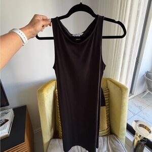 ☀️🌴Tommy Bahama Black Sleeveless Sheath Dress